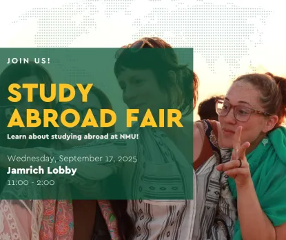 Study Abroad Fair poster