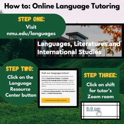 How to access virtual language tutoring