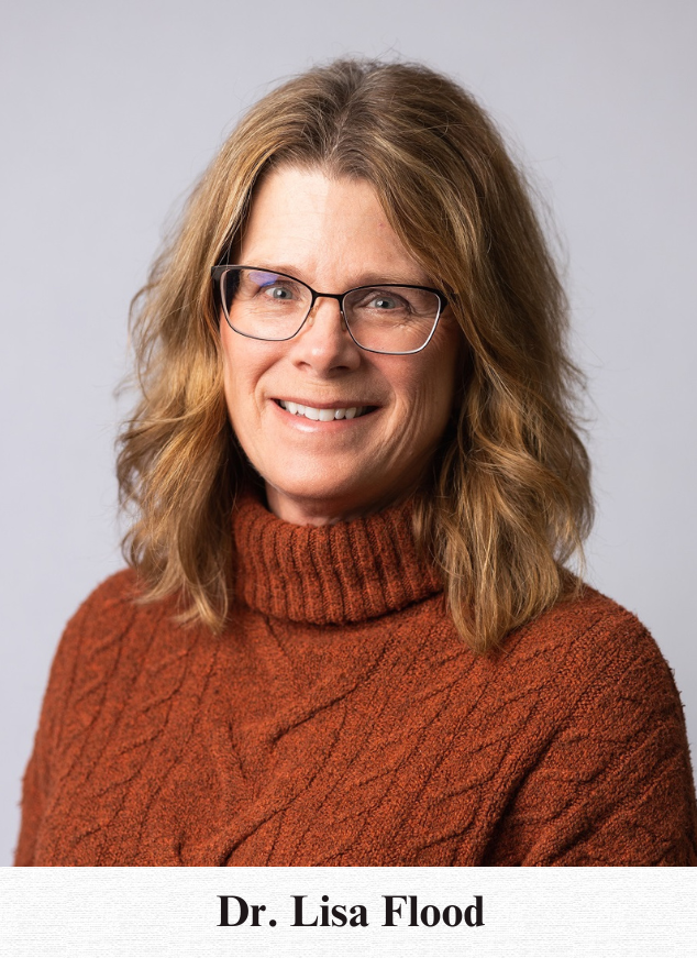 A headshot of Dr. Lisa Flood