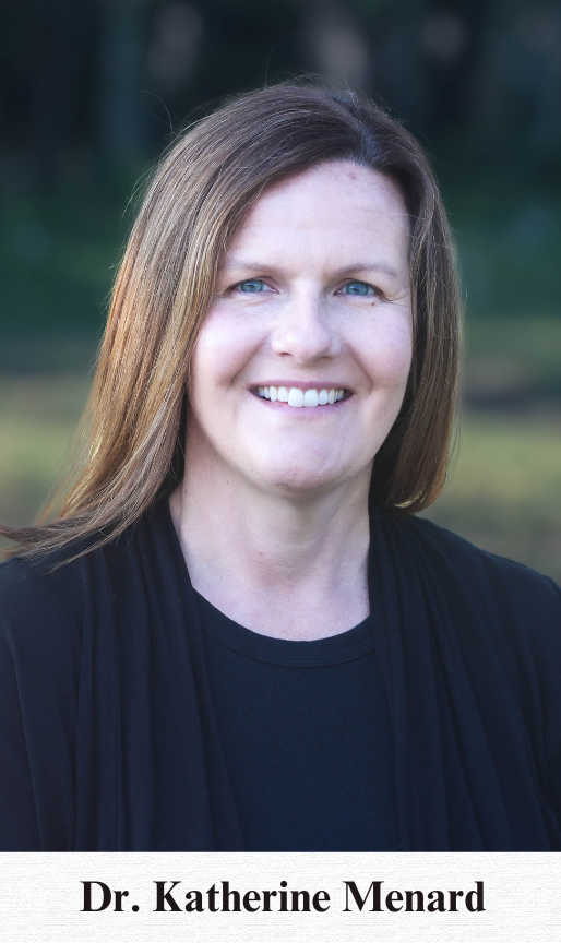 A headshot of Dr. Katherine Menard