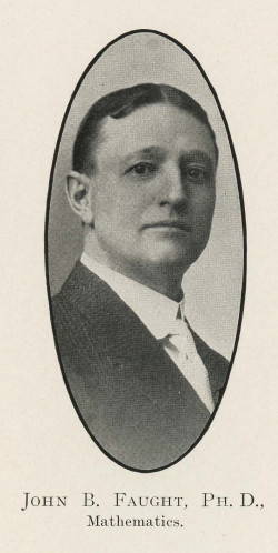 Dr. John B. Faught in 1910