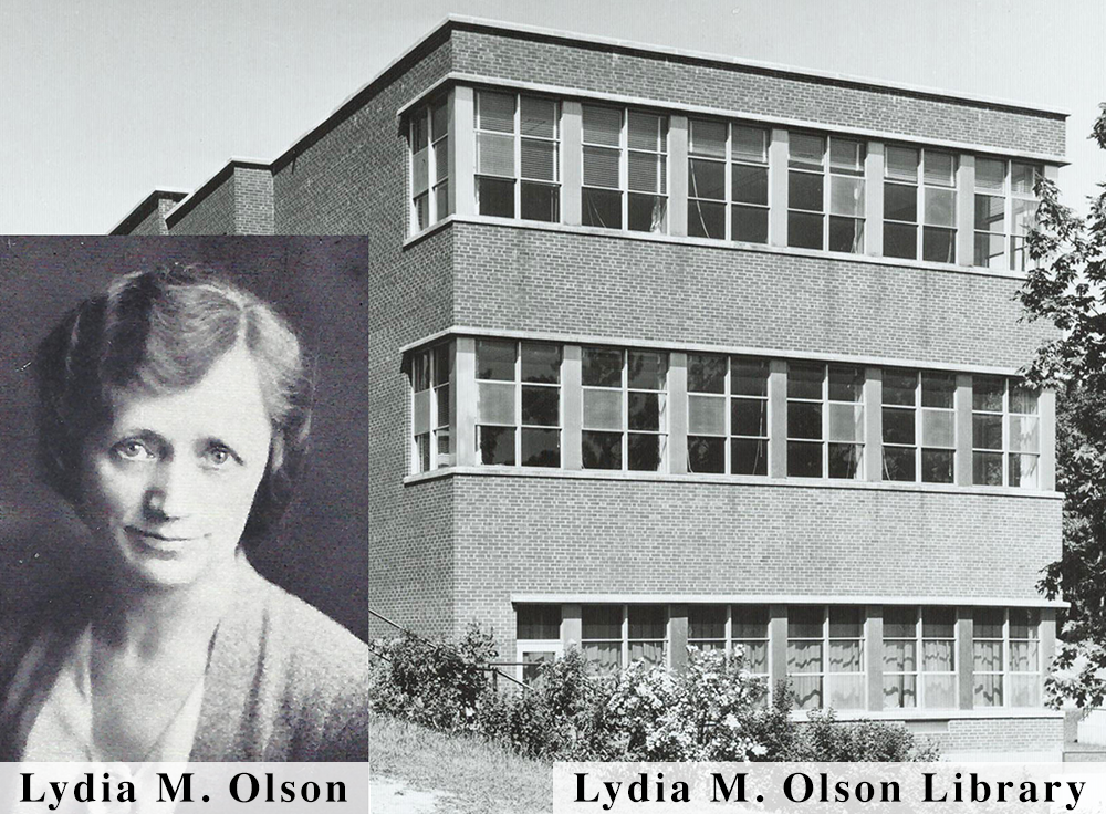 Lydia M. Olson and the Olson library