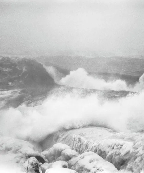 lake superior storm by AJ Jensen