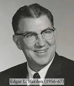 Portrait of Edgar L. Harden