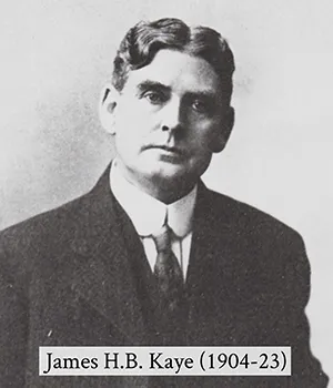 Portrait of James H.B. Kaye