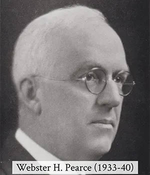 Portrait of Webster H. Pearce