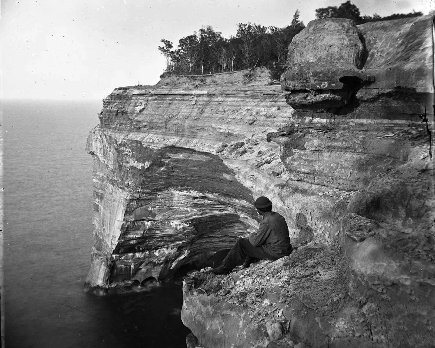 Grand Portal Pictured Rocks, 1870's