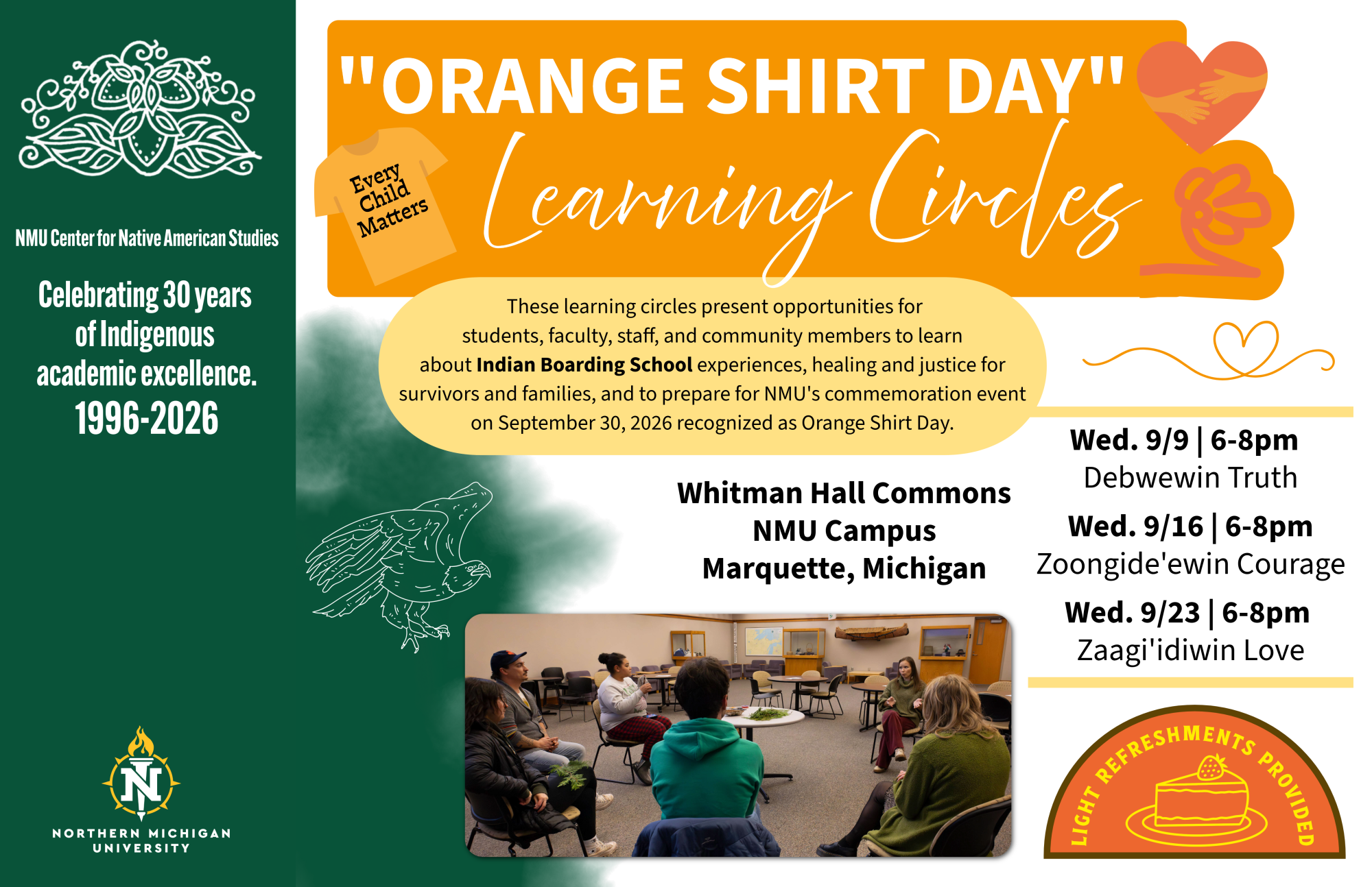 Orange Shirt Day Learning Circles poster