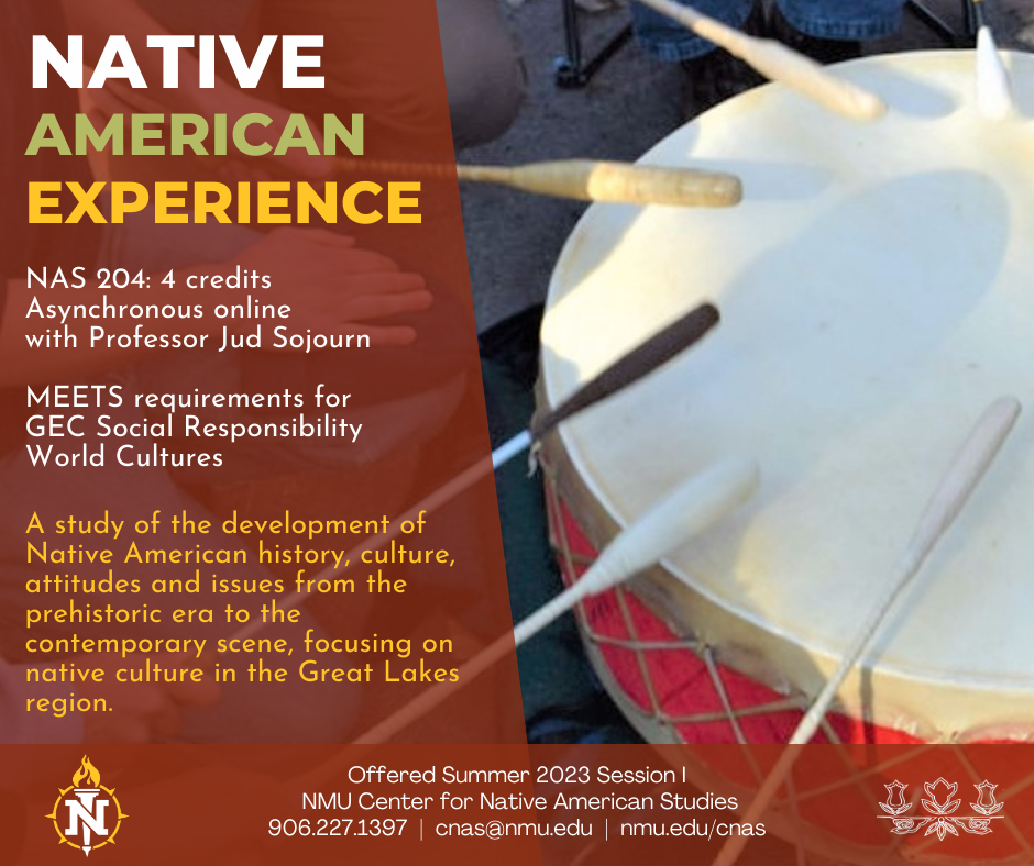 NAS 204: Native American Experience:  Click for full description in pdf file.
