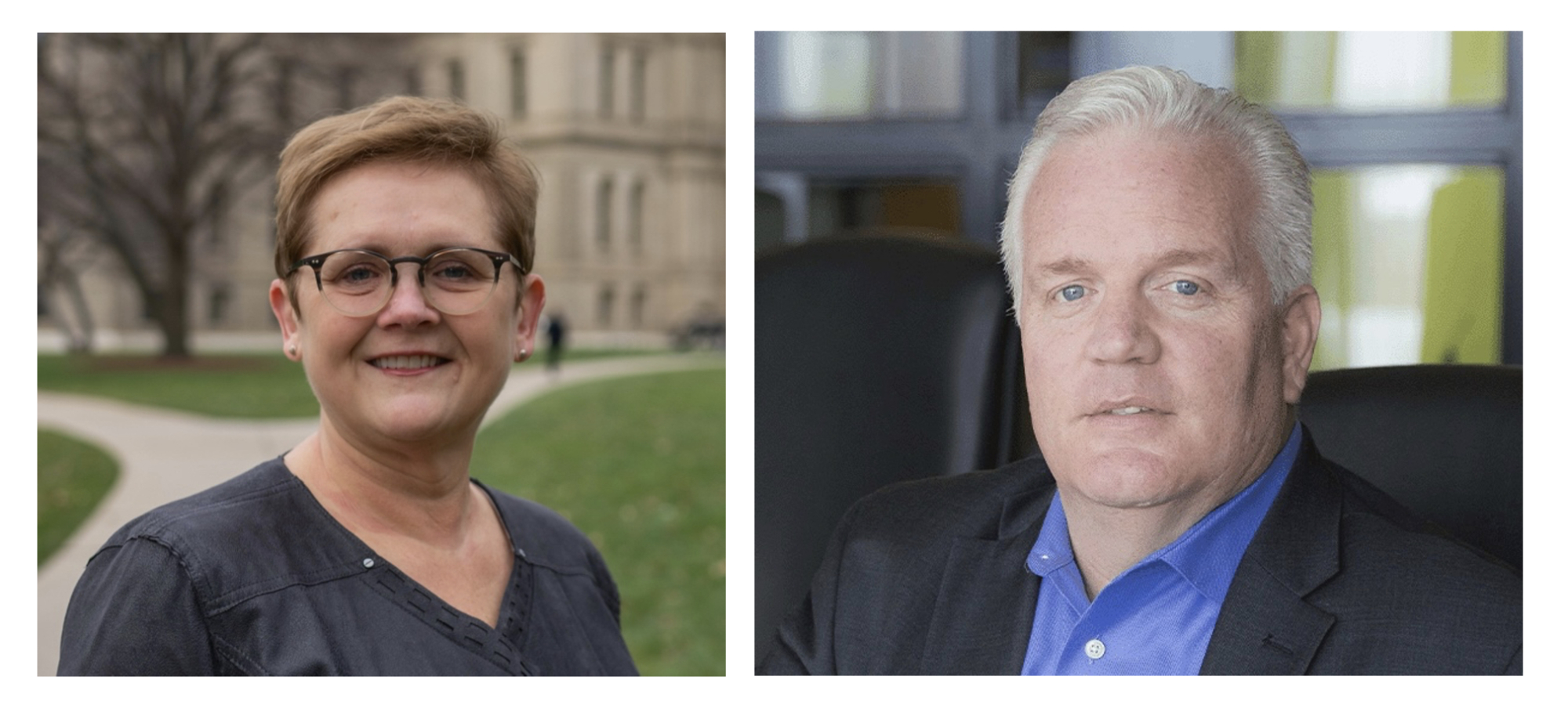 New NMU Trustees Susan Corbin and Glenn Stevens Jr.