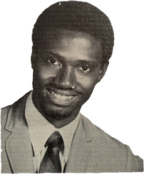 1970 Yearbook photo of Mr. Wooten