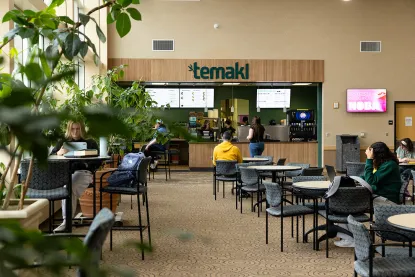 Temaki restaurant sign