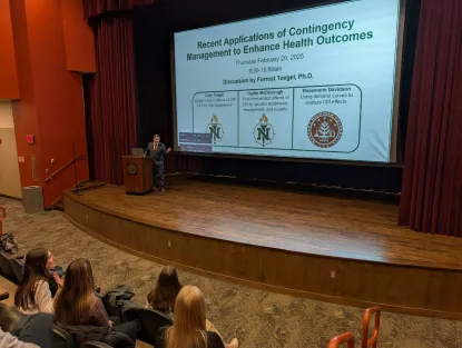 Forrest Toegel receives Skinner award