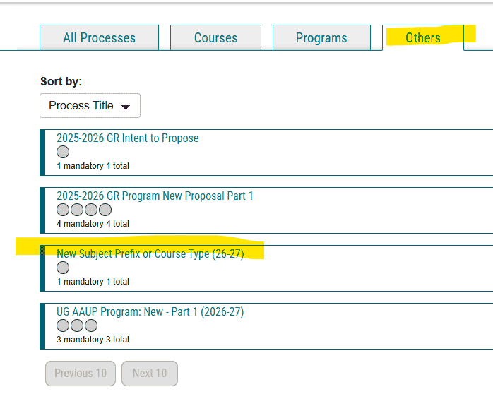 Catalog and Curriculum Office of the Registrar
