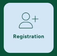 Image of the Registration Tile on My.NMU Student Account