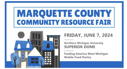 Marquette County Community Resource Fair flyer