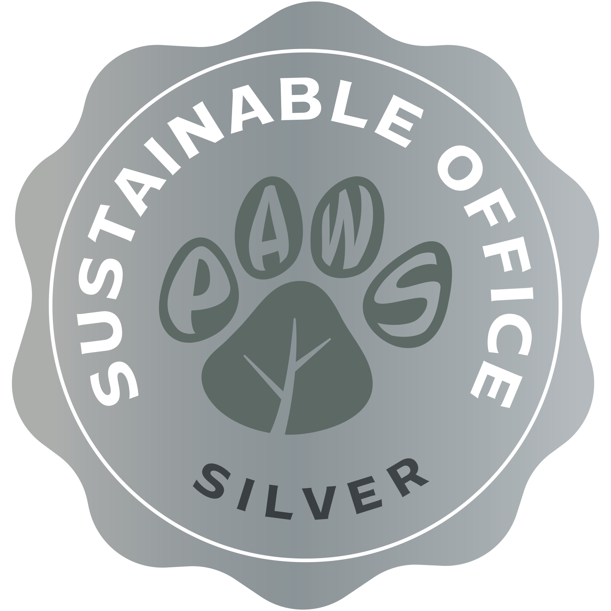 Silver PAWS Badge