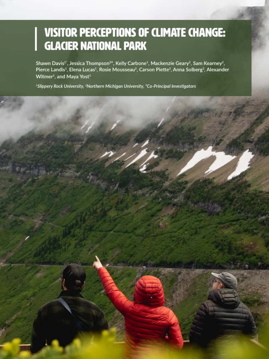 Cover image of Glacier report