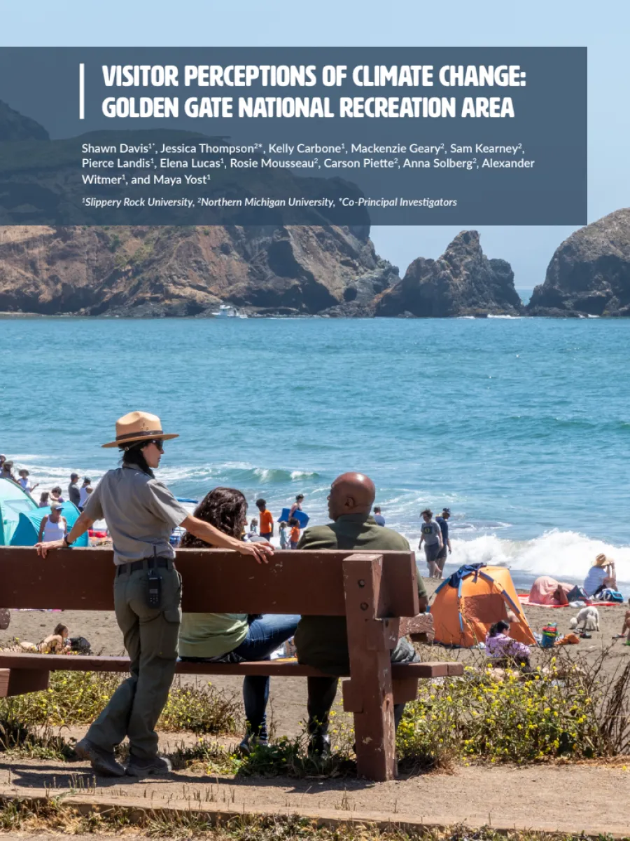 Cover image of Golden Gate NP report