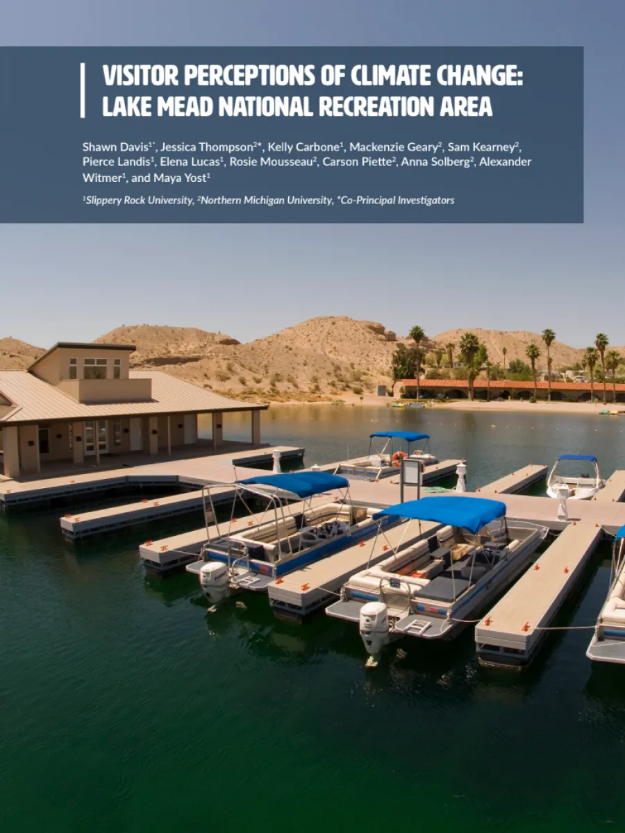 Cover image of Lake Mead National Recreation Area report