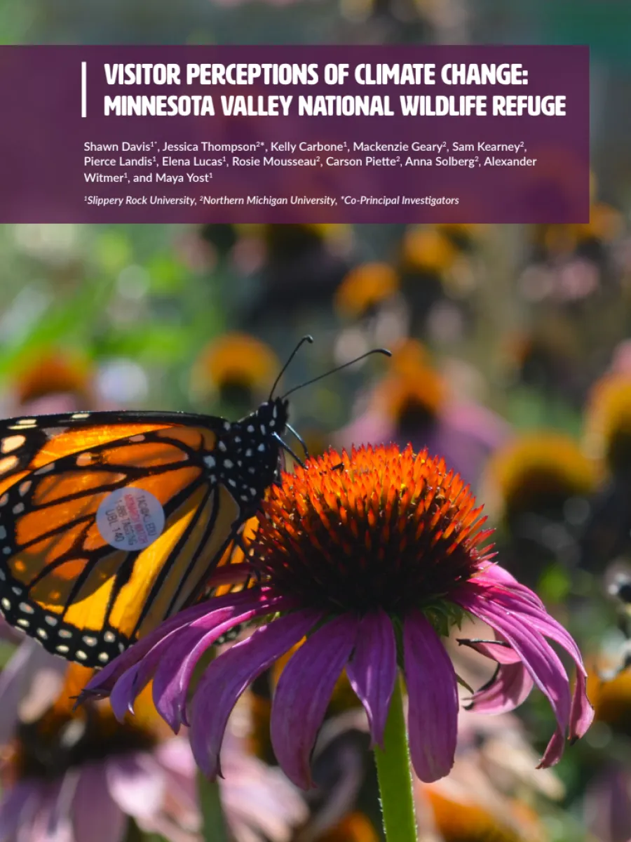 Cover image of Minnesota Valley National Wildlife Refuge report