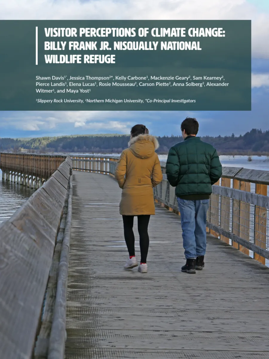 Cover of Nisqually National Wildlife Refuge report