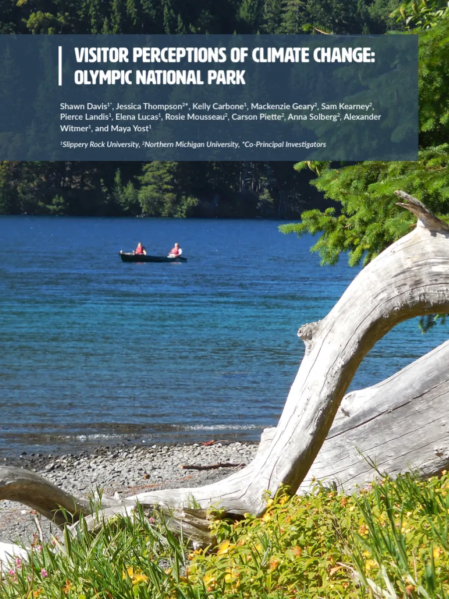 Cover image of Olympic National Park report