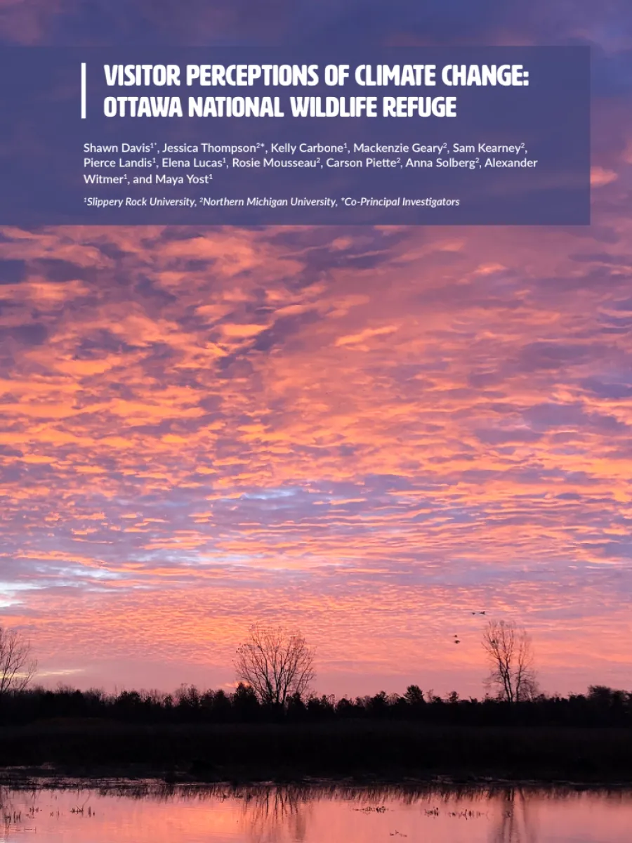 Cover image of Ottawa National Wildlife Refuge report