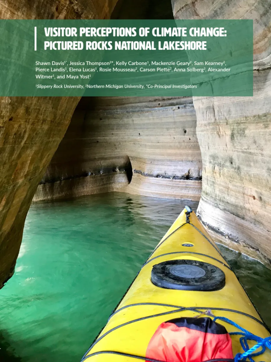 Cover image of Pictured Rocks National Lakeshore report