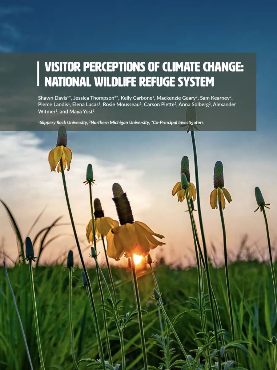 Cover image of the National Wildlife Refuge report
