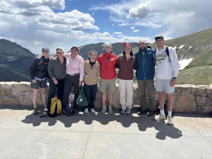 Team of NMU and SRU research assistants