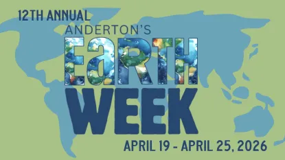12th Annual Anderton's Earth Week is April 19 through 25 2026