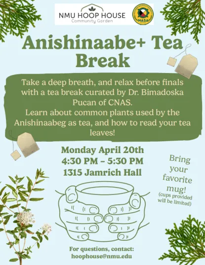Anishinaabe Tea break