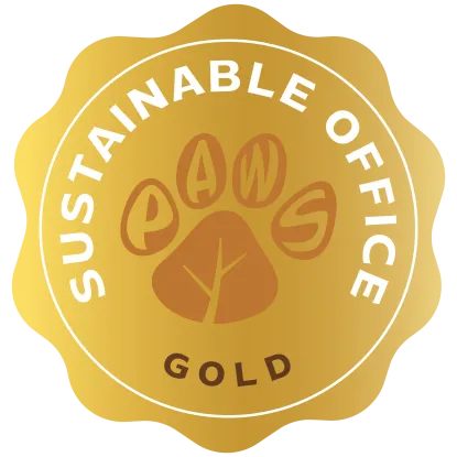 Gold PAWS Badge
