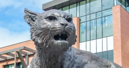 Wildcat Statue