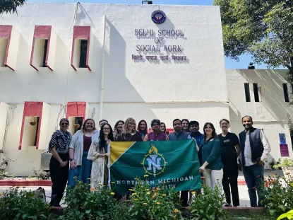 NMU Students in India