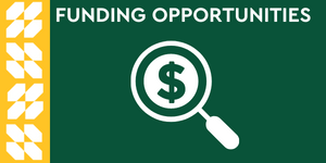 Funding opportunities clickable button