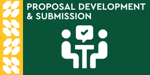 Proposal development resources clickable button