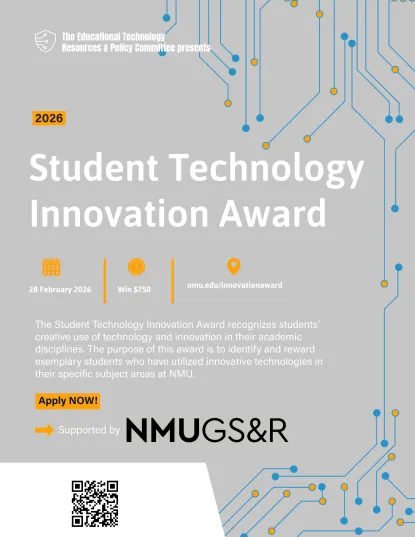2026 Student Technology Innovation Award Flyer