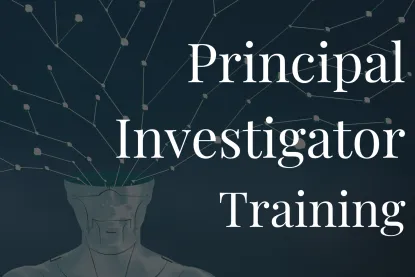 PI Training abstract graphic