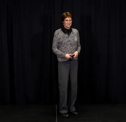 2025-26 Adviser of the Year, Lesley Putman