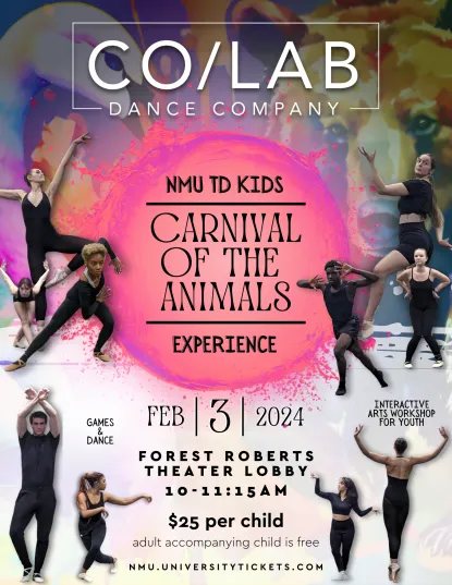 CO/LAB 2024 Carnival of the Animals Workshop Flyer