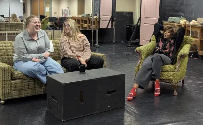 9 to 5 Rehearsal Photo