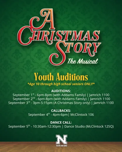 A Christams Story Youth Auditions