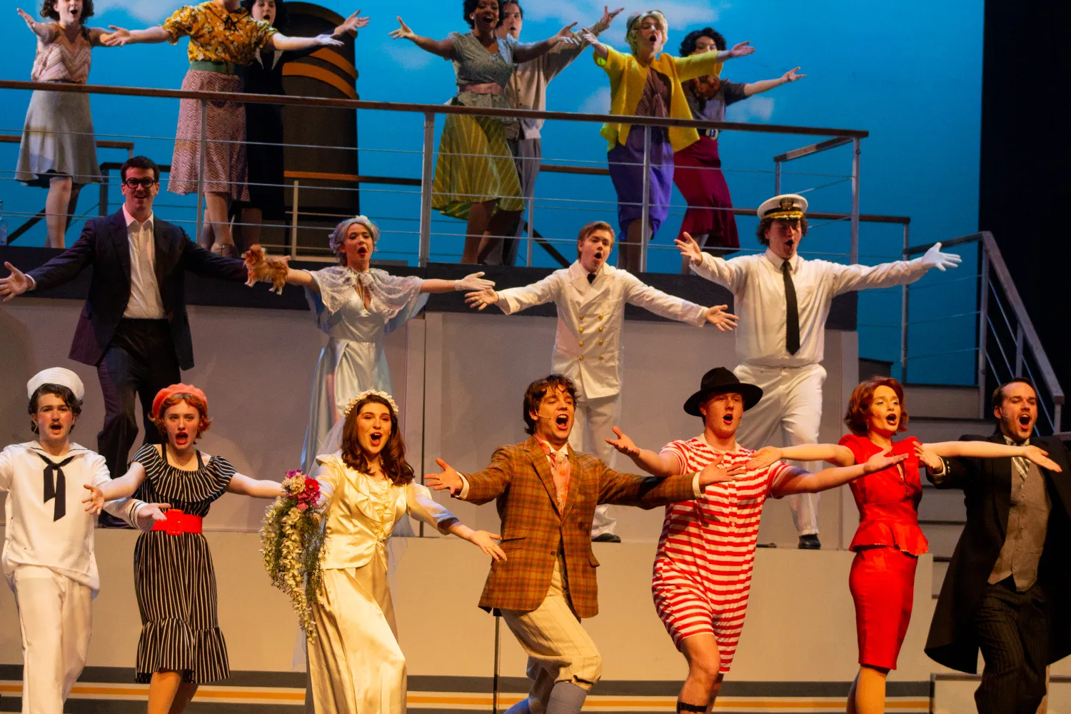 Anything Goes Rehearsal Photo