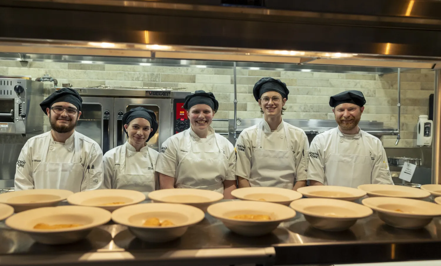 Students on the line