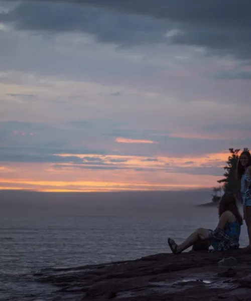 Life is better with friends and sunsets 