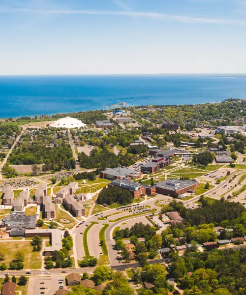 Campus aerial photo