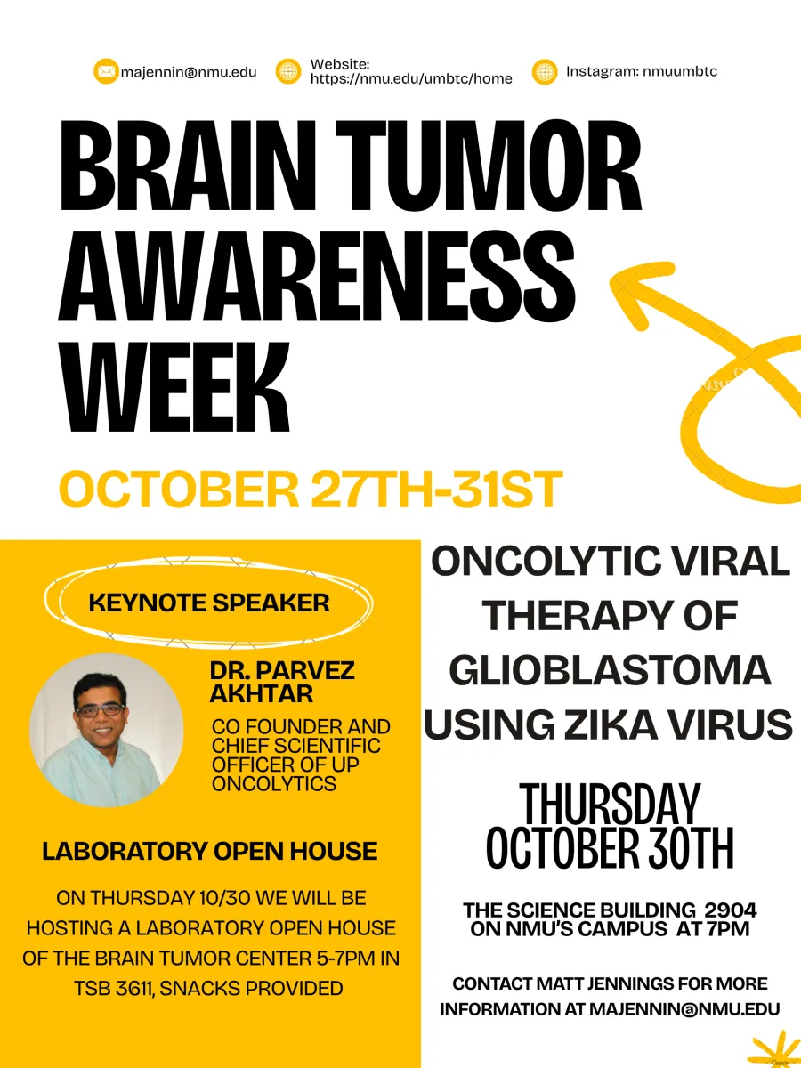 Brain Tumor Awareness Week Poster