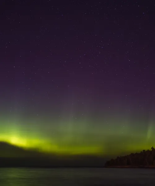 Northern Lights over Presque Isle